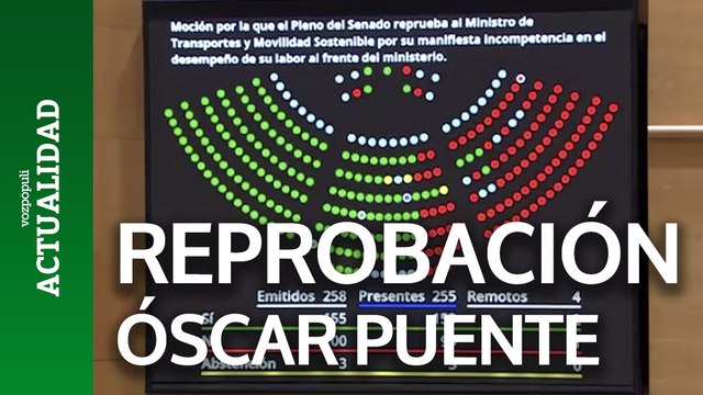 Junts y ERC se suman al PP para reprobar a Óscar Puente en el Senado