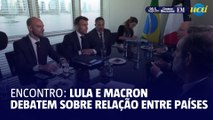 Lula se reúne com Macron em Nova York