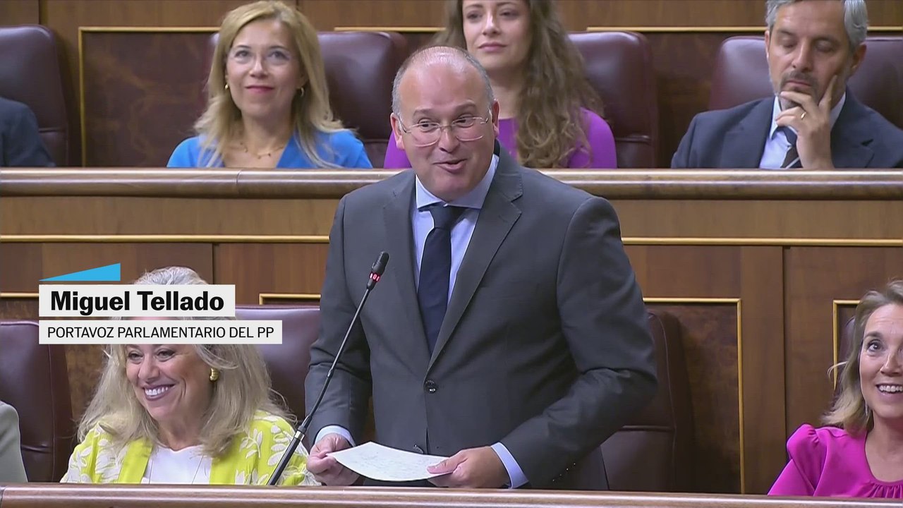Tellado a Yolanda Díaz: "El presidente del Gobierno la tiene arrinconada"