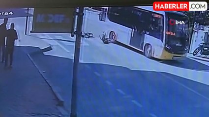 Minibüs Bisikletli Çocuğa Çarptı: Yaralı Hastaneye Kaldırıldı