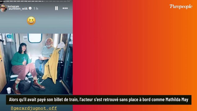 Honte sur vous : Gérard Jugnot lésé, l'acteur à même le sol lors d'un voyage en train pourtant payé...