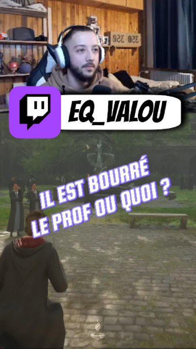 Il est bourré le prof ou quoi ? #HogwartsLegacy #HarryPotter #VideoGames