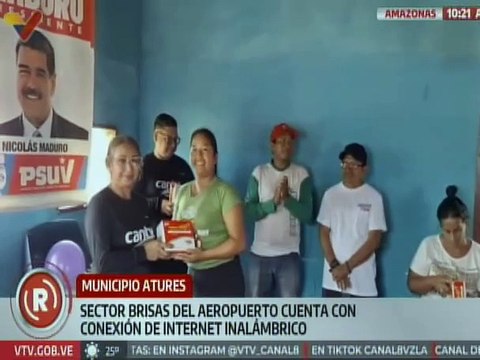 Amazonas | Cantv realizó jornada de venta de equipos módem wifi para la atención de 21 suscriptores