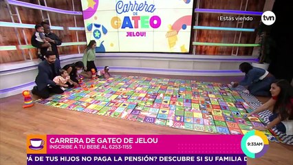 Carrera de gateo Jelou! 25 de septiembre