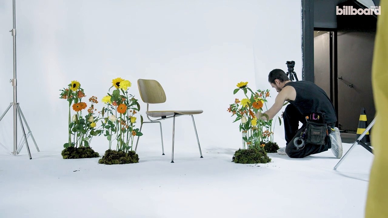 Making of - os bastidores do ensaio de Belo para a Billboard Brasil