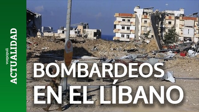 Israel sigue bombardeando el Líbano y dice haber atacado más de 100 objetivos de Hizbulá
