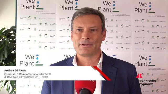 Di Paolo (BAT Italia): “Con WePlant filiera del tabacco sostenibile tramite IA e innovazione”