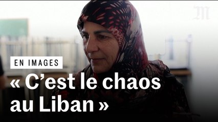 Download Video: Des Libanais réfugiés à Beyrouth témoignent