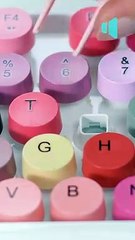 Air pods and keyboard cleaning ASMR #shorts