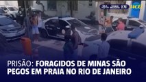 Foragidos de Minas são presos em praia no Rio de Janeiro