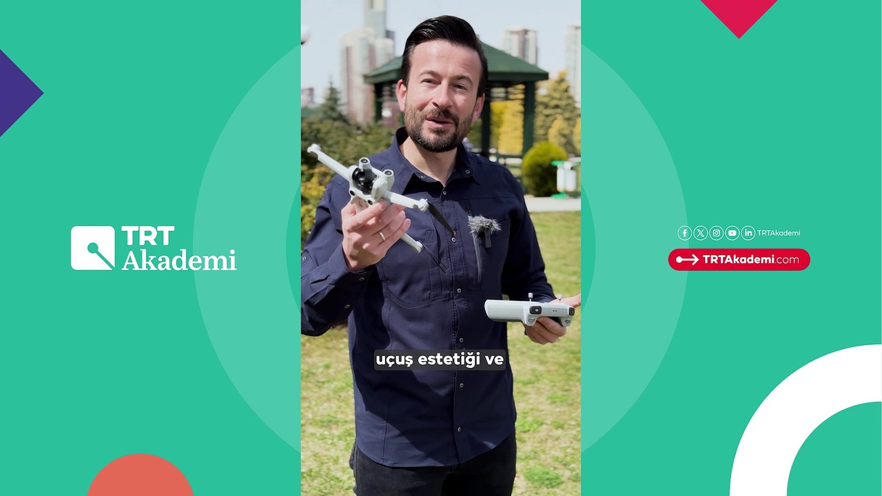 Drone eğitimi almak isteyenlerin buluşma noktası “TRT Akademi”