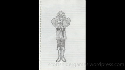 Soldier Pencil Sketch Video #411 (09-25-2024)