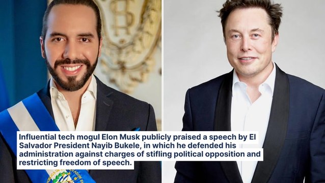 Elon Musk Applauds Pro-Bitcoin El Salvador President Nayib Bukele For UN Address: 'We Do Not Imprison Our Opposition. We Do Not Censor Opinions'