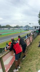 Départ de course de kart