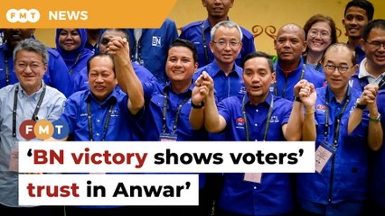 BN victory shows voters’ trust in Anwar, says Zahid