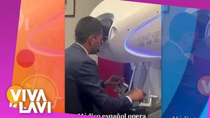 Cirujano opera tumor de paciente a 11,000 kilómetros de distancia