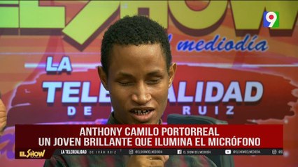 Anthony Camilo será locutor en Televisión Pública | El Show del Mediodía