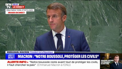 Emmanuel Macron: "La France saura joindre ses forces à celles de tous les partenaires sincères pour construire une paix solide pour l'Ukraine et pour l'Europe"