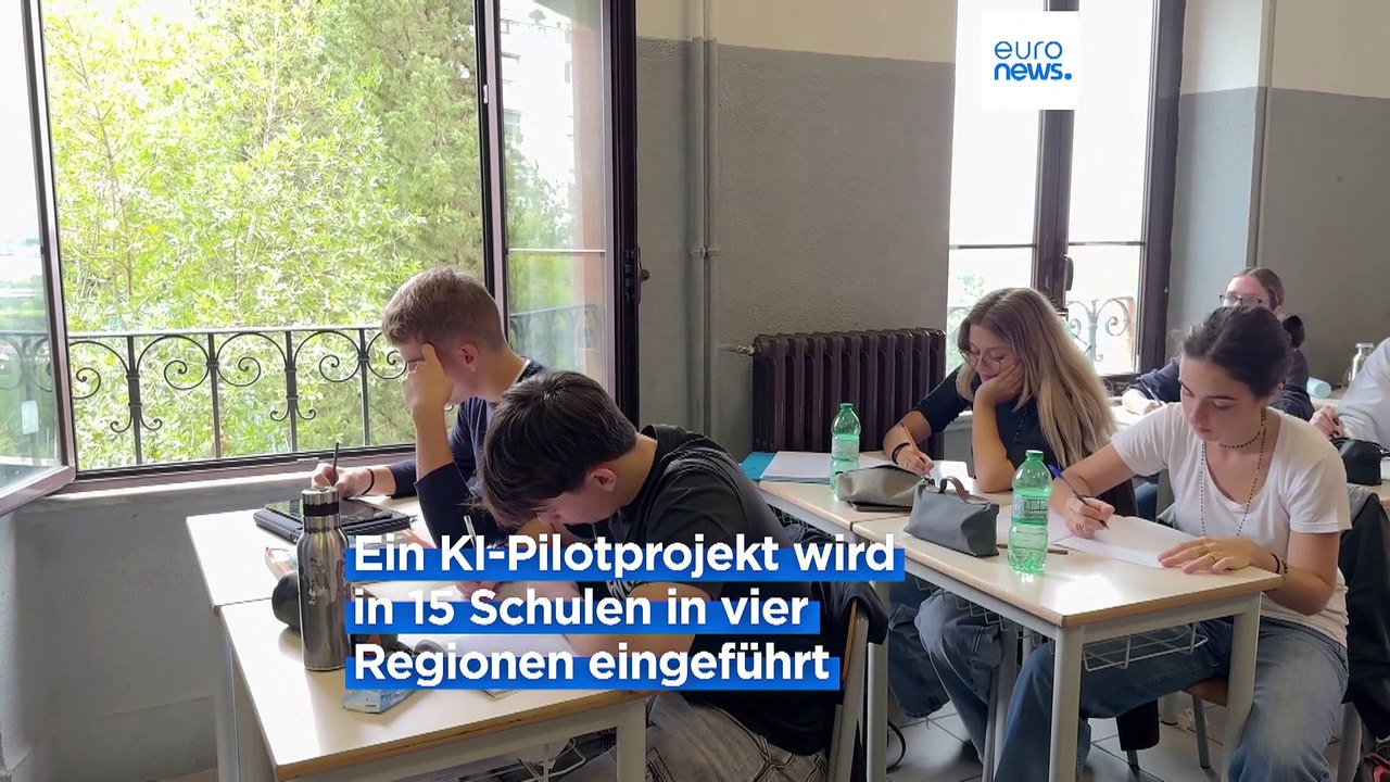Pilotprojekt in 15 italienischen Schulen: KI soll den Unterricht verbessern