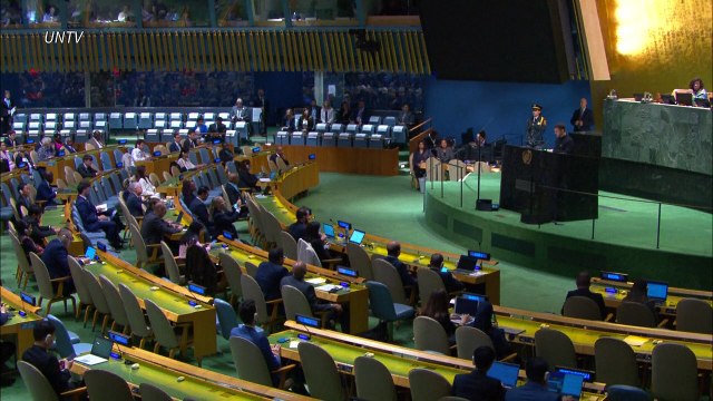 Zelenski acusa a Rusia en la ONU y dice que jamás aceptará una paz impuesta