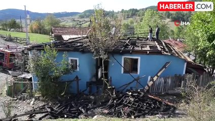 Kastamonu'da Korkutan Ev Yangını