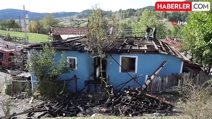 Kastamonu'da Korkutan Ev Yangını