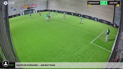 Faute de Stéphane L - JOE BAR TEAM