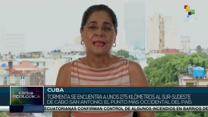 Alerta en Cuba ante llegada del huracán Helene
