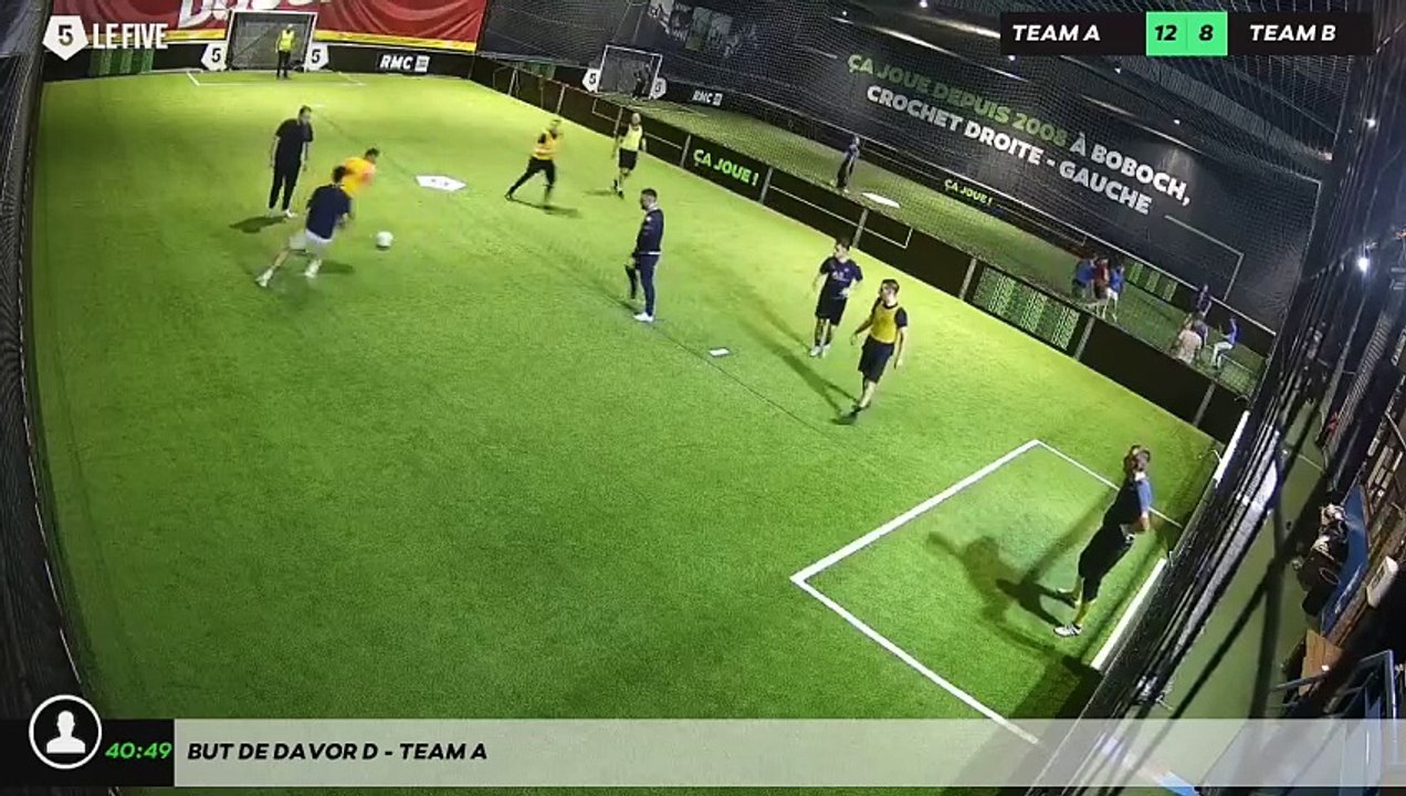But de Davor D - Team A