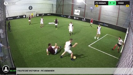 Faute de Victor M - FC OSIMHEN