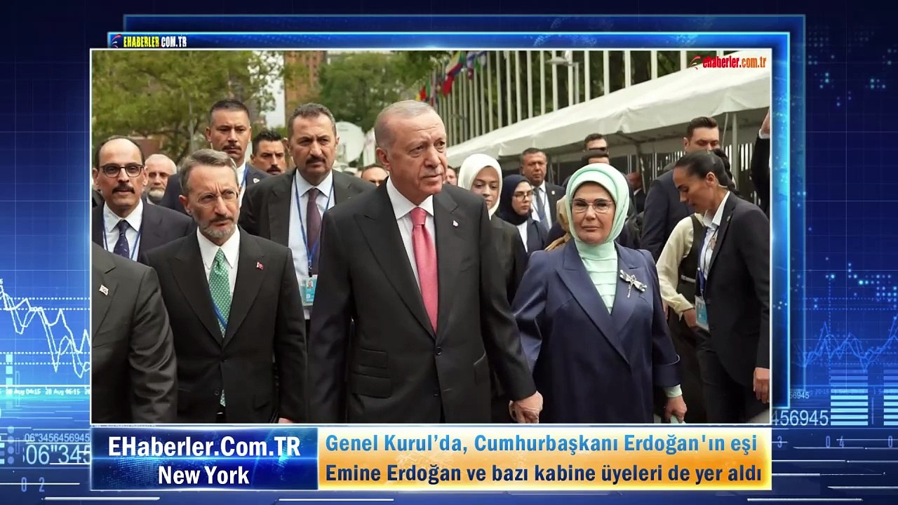 Cumhurbaşkanı Erdoğan, Birleşmiş Milletler 79. Genel Kurulu’nda Konuşma Yaptı