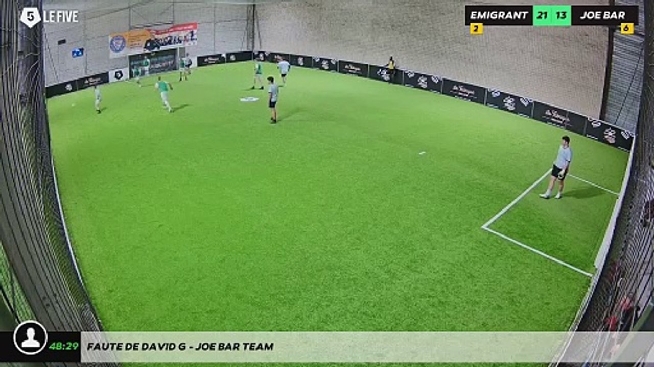 Faute de David G - JOE BAR TEAM
