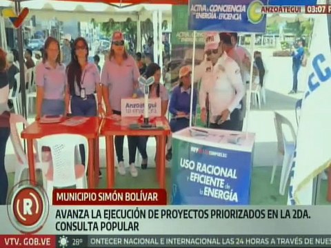 Jornada favorecerá la ejecución de proyectos priorizados para el bienestar del pueblo anzoatiguense