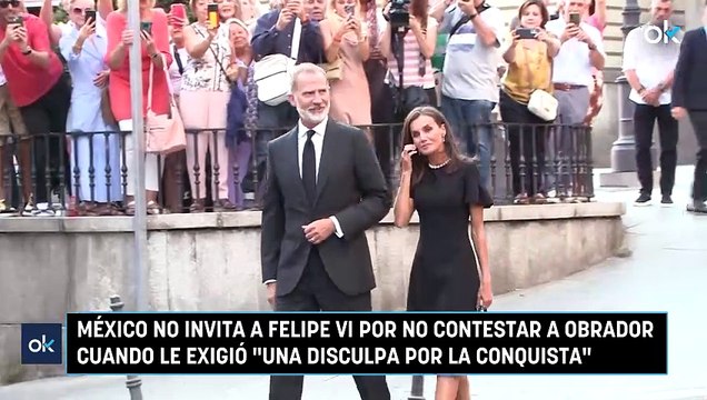 México no invita a Felipe VI por no contestar a Obrador cuando le exigió una disculpa por la conquista