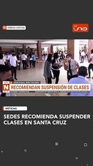 SEDES CONSIDERA SUSPENDER CLASES
