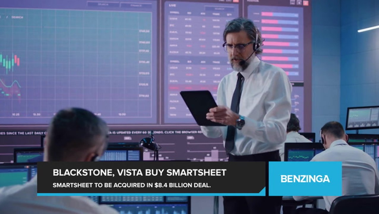 Collaboration Software Firm Smartsheet to Be Acquired by Blackstone and Vista in $8.4 Billion Deal