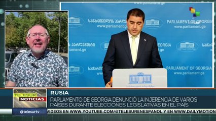 Georgia denuncia injerencia extranjera durante proceso electoral