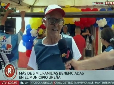 Habitantes de 12 comunidades son favorecidas con 16 toneladas de proteínas en el estado Táchira