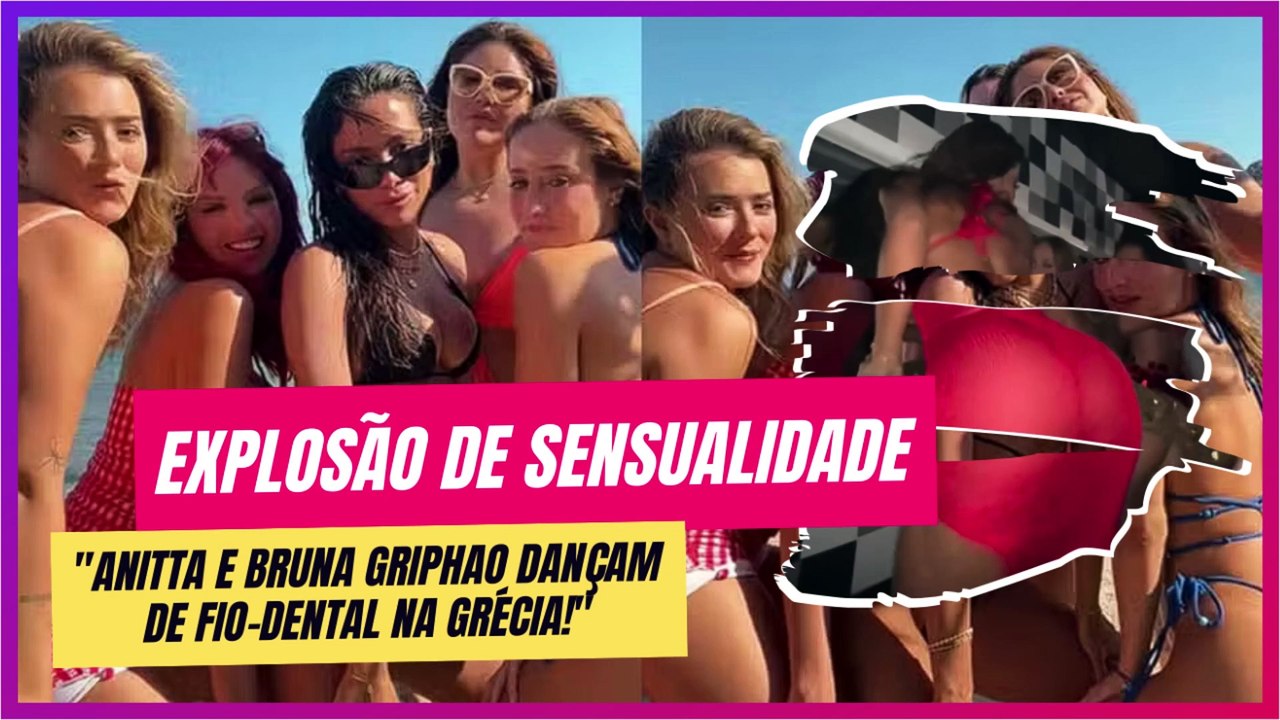 Anitta e Bruna Griphao quebram tudo com dança provocante em viagem paradisíaca!