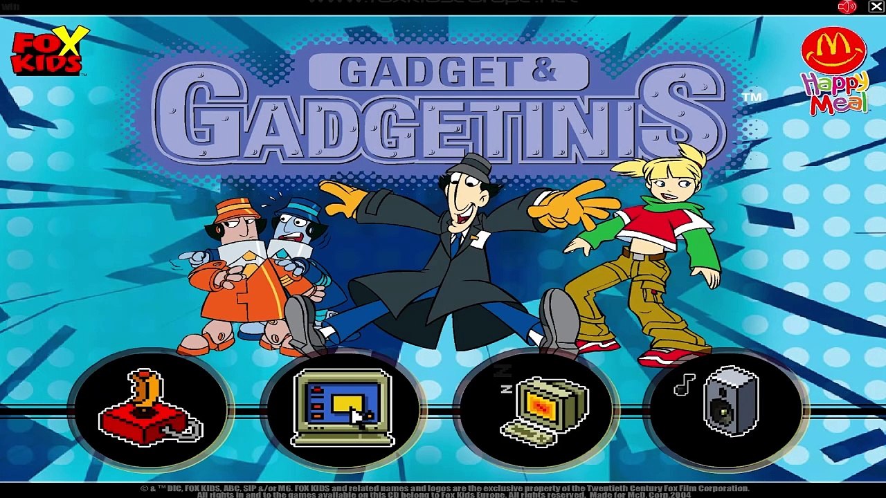 Gadget & Gadgetinis™: McDonald's Happy Meals (Platform Game) - Full Game HD Walkthrough - NC