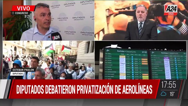 ¿SE PRIVATIZA AEROLÍNEAS ARGENTINAS? DEBATE EN DIPUTADOS