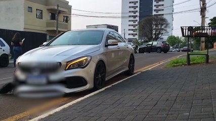 Em test drive, Honda ZR-V se envolve em acidente com Jeep Compass e Mercedes