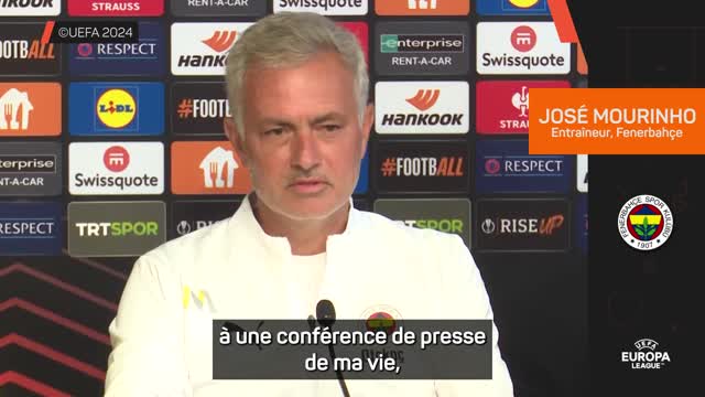 Fenerbahçe - Mourinho : "Si quelqu'un s'est senti non respecté, c'est moi"
