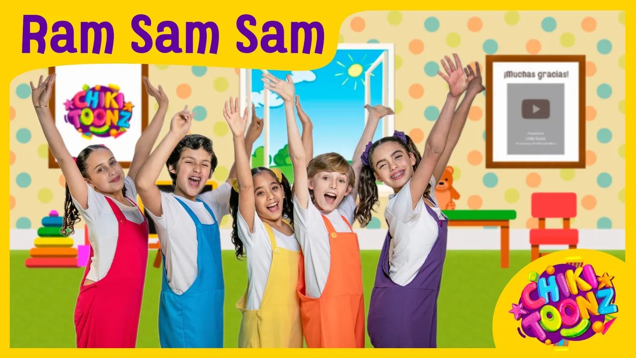 A Ram Sam Sam - Chiki Version | Música para niños