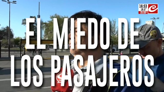 Colectiveros en riesgo: hablan los pasajeros