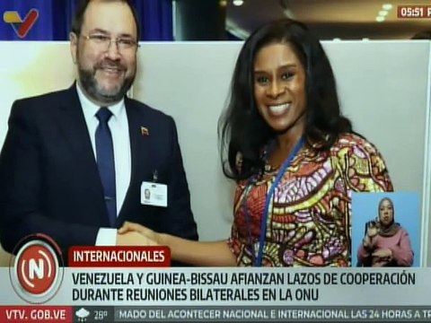 Venezuela y Guinea-Bissau afianzan los lazos de cooperación mutua
