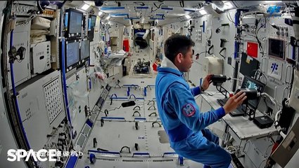 Footage Of China's Shenzhou-18 Crew Preparing For 2nd Spacewalk