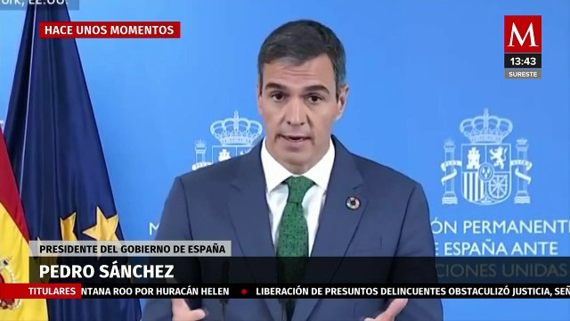 Pedro Sánchez dice que es inaceptable la exclusión del rey Felipe en investidura de Sheinbaum