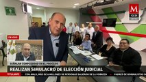 Rubén Moreira afirma que elección de jueces tomaría más de 4 horas