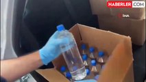 Samsun'da Şüpheli Araçta 320 Litre Etil Alkol Ele Geçirildi